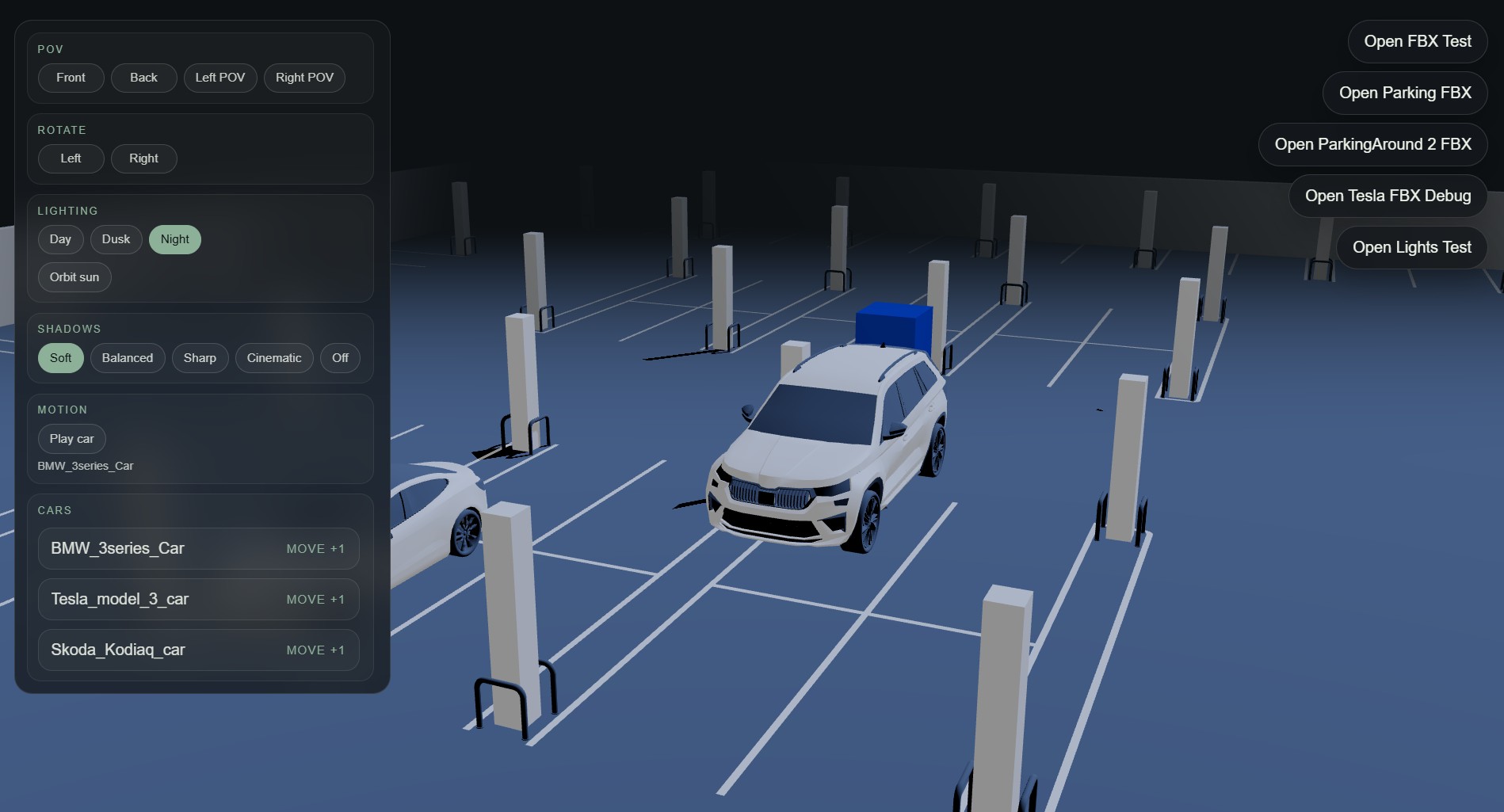 Parking Around - Threejs Parking